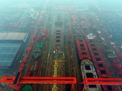 硬核復(fù)工!中交集團開啟外高橋搶工模式